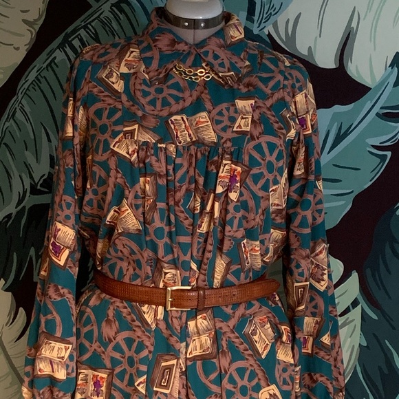 Vintage handmade tunic dress - Picture 2 of 9